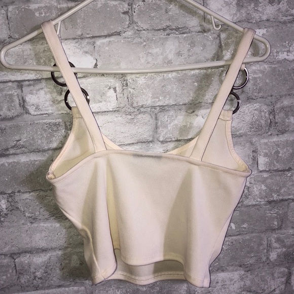 Top shop hardware strap crop top, BNWT - Picture 3 of 5